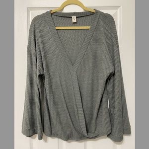 Lazy Sundays Sweater (Grey, Size Medium)